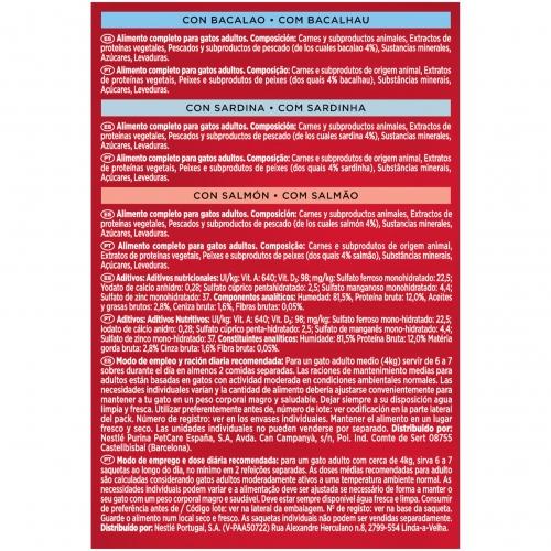 GOURMET Mon Petit Fish Selection Multipack 6 x 50 g