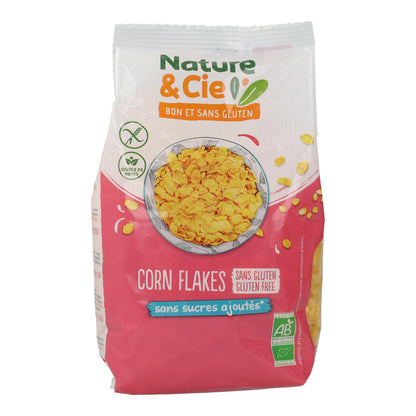Geröstete Maisflocken glutenfrei und zuckerfrei Bio Nature & Cie 200 g