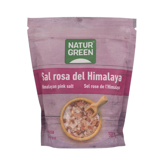 Sal rosa del Himalaya gruesa Naturgreen 500 g