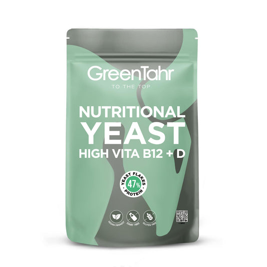 Voedingsgist High Vita B12 + D vlokken: (500 g) XXL-verpakking