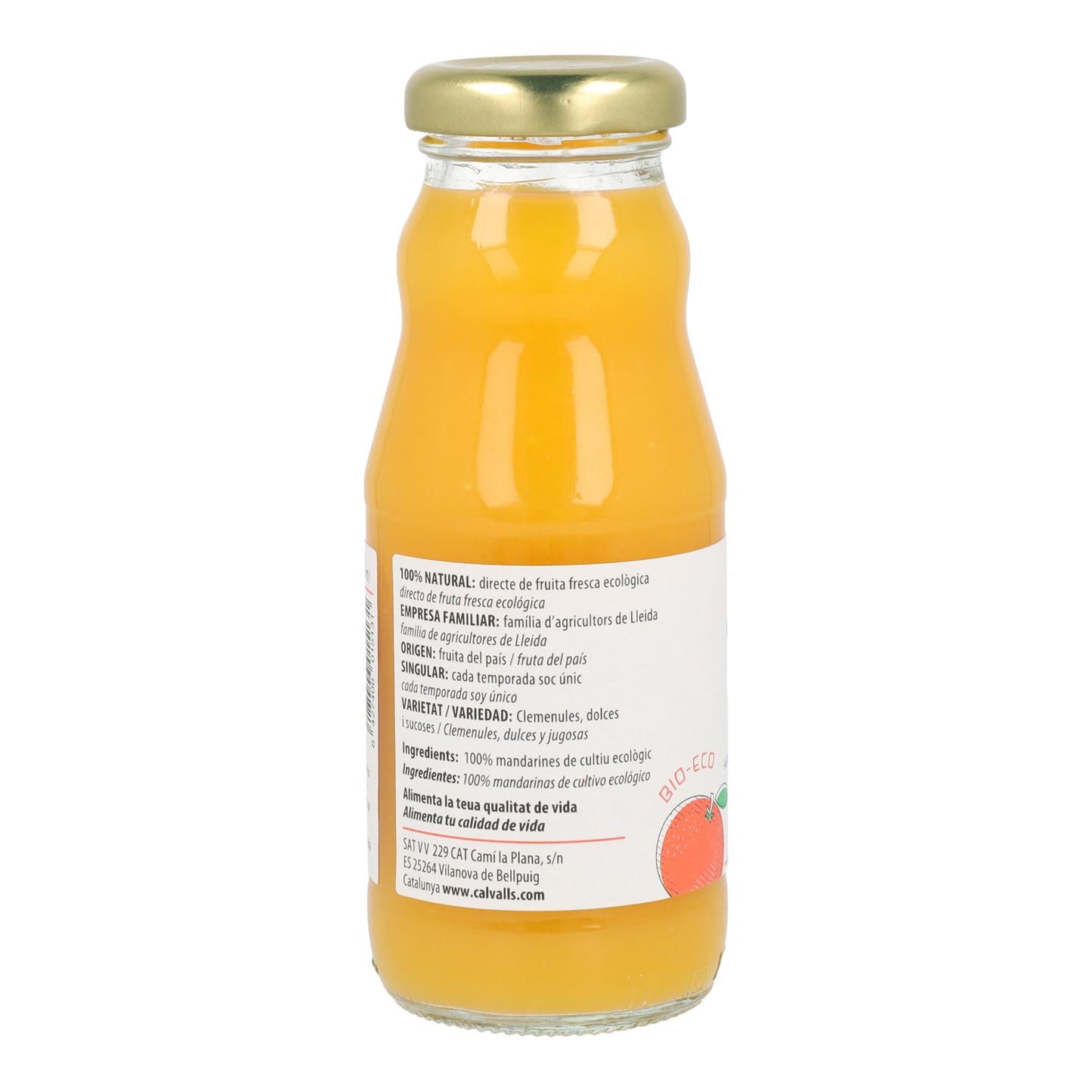 Jus de mandarine ECO Cal Valls 1 L