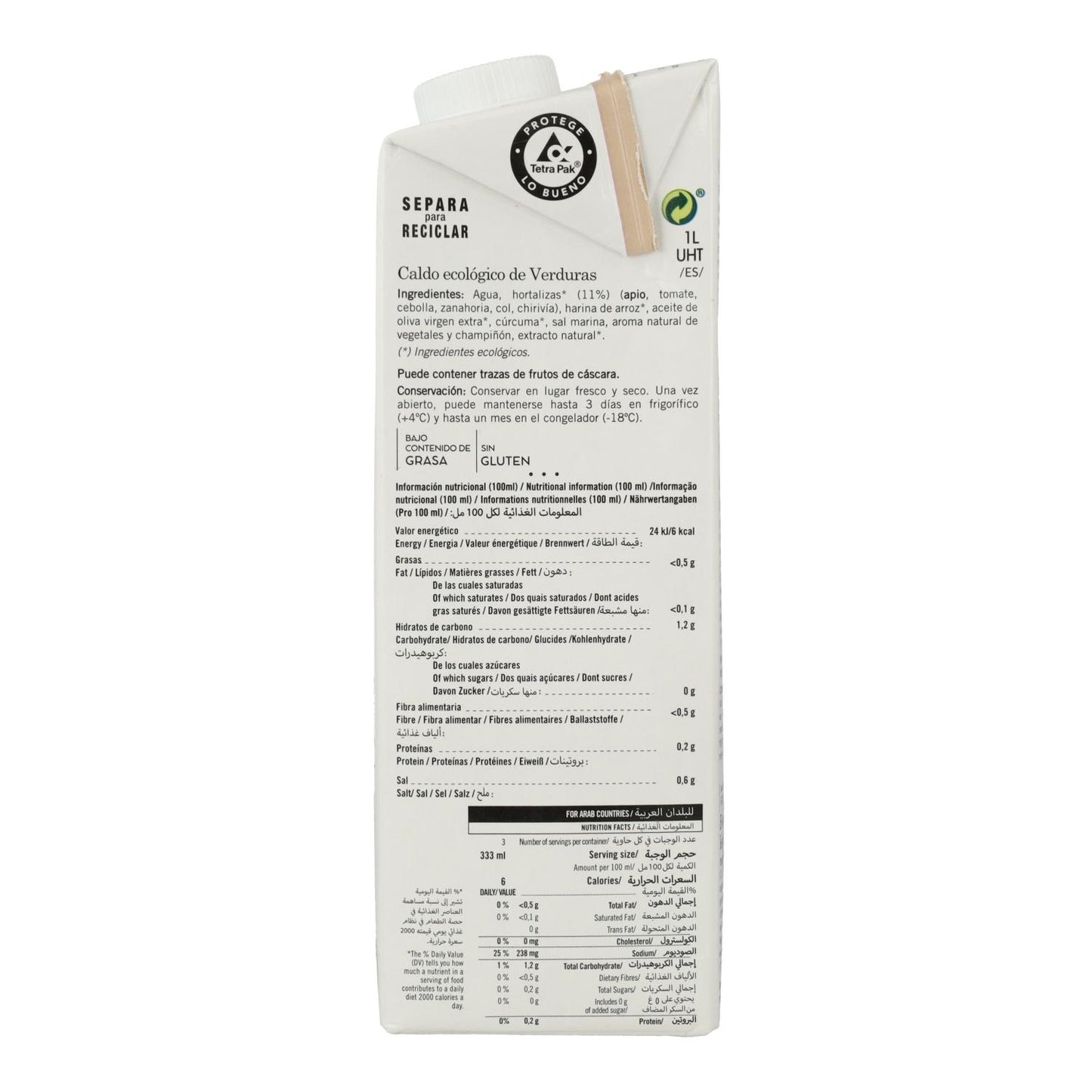 Gemüsebrühe Amandin 1 l