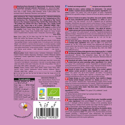 NaturGreen gluten-free organic oat and quinoa drink 1 L