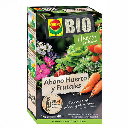 Compo Bio-Dünger für Gemüsegärten und Obstbäume 1 kg