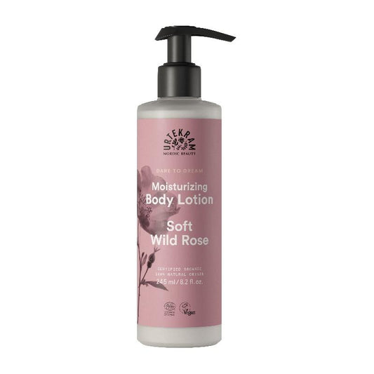 Soft Wild Rose Body Lotion Urtekram 245 ml