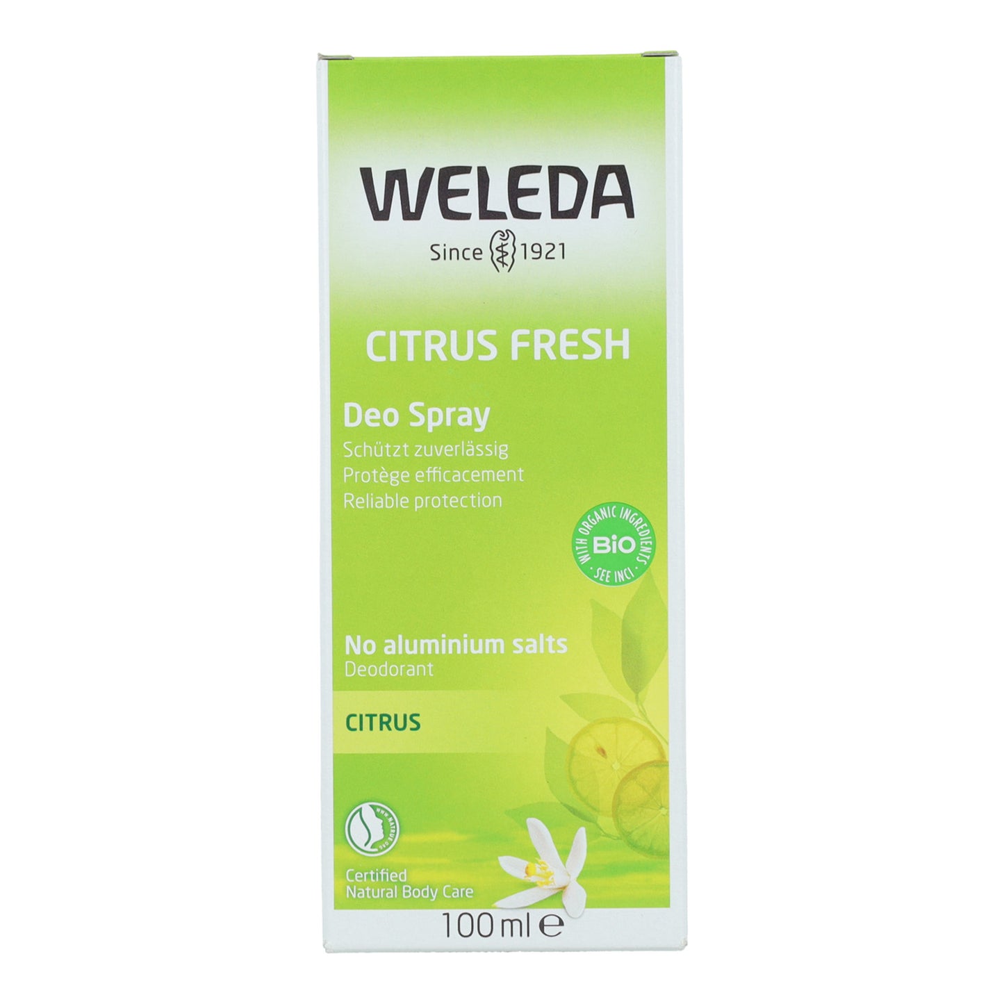 Citrusdeodorant Weleda 100 ml