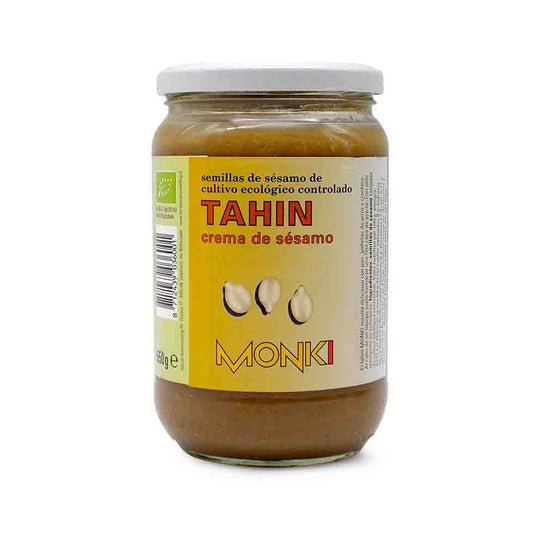 Rostad tahini utan salt, ekologisk Monki 650 g