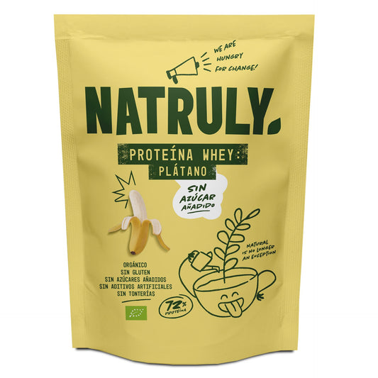 Protéines de lactosérum à la banane Natruly 350 g