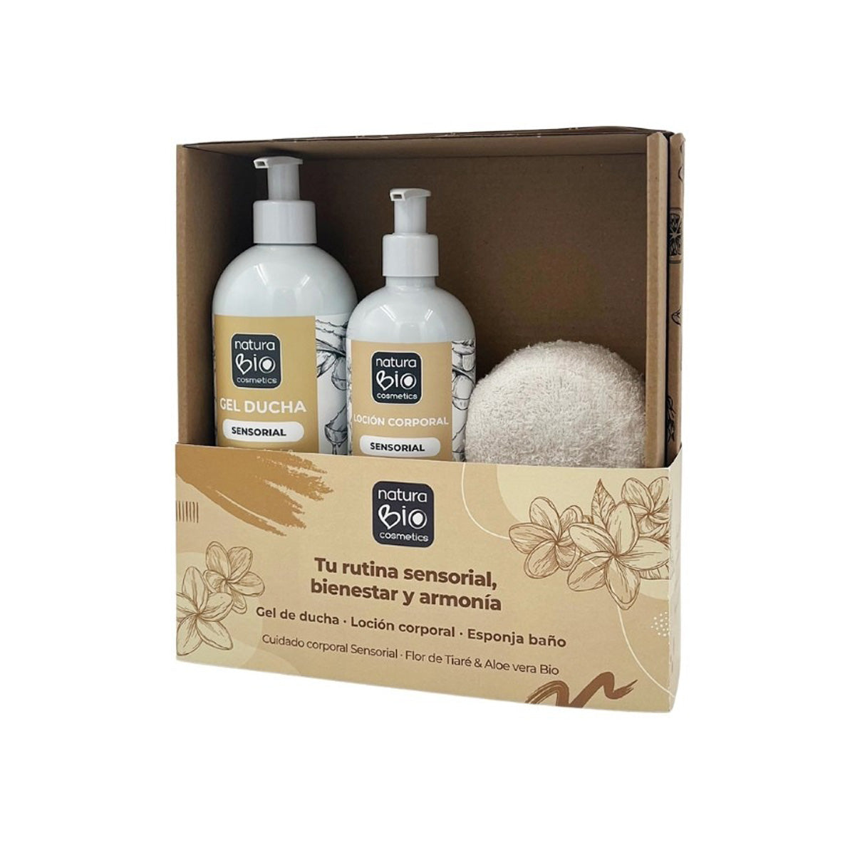 Sensory Body Care and Hygiene Pack + Free Gift Box NaturaBIO Cosmetics