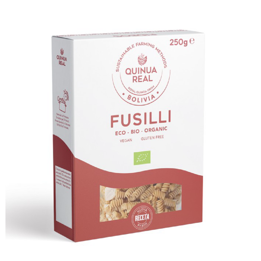 Fusilli de Arroz y Quinoa Real Bio Sin gluten Quinua Real 250 g