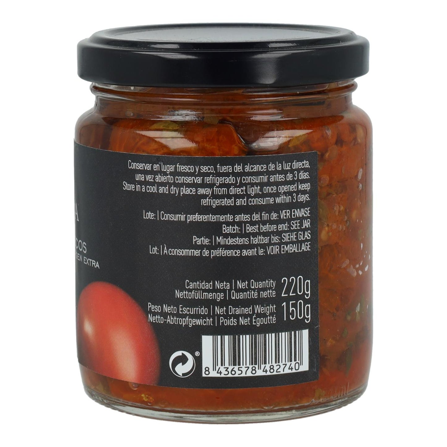 Getrocknete Tomaten in nativem Olivenöl extra La Chinata 220 g