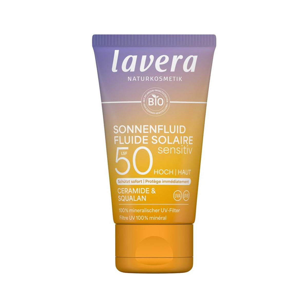 Solkräm för ansiktet Spf50 Lavera 40 ml