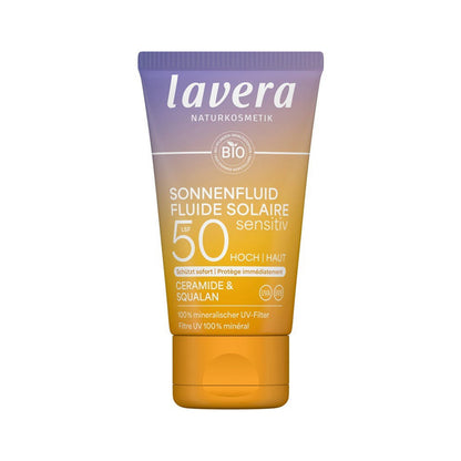 Solkräm för ansiktet Spf50 Lavera 40 ml