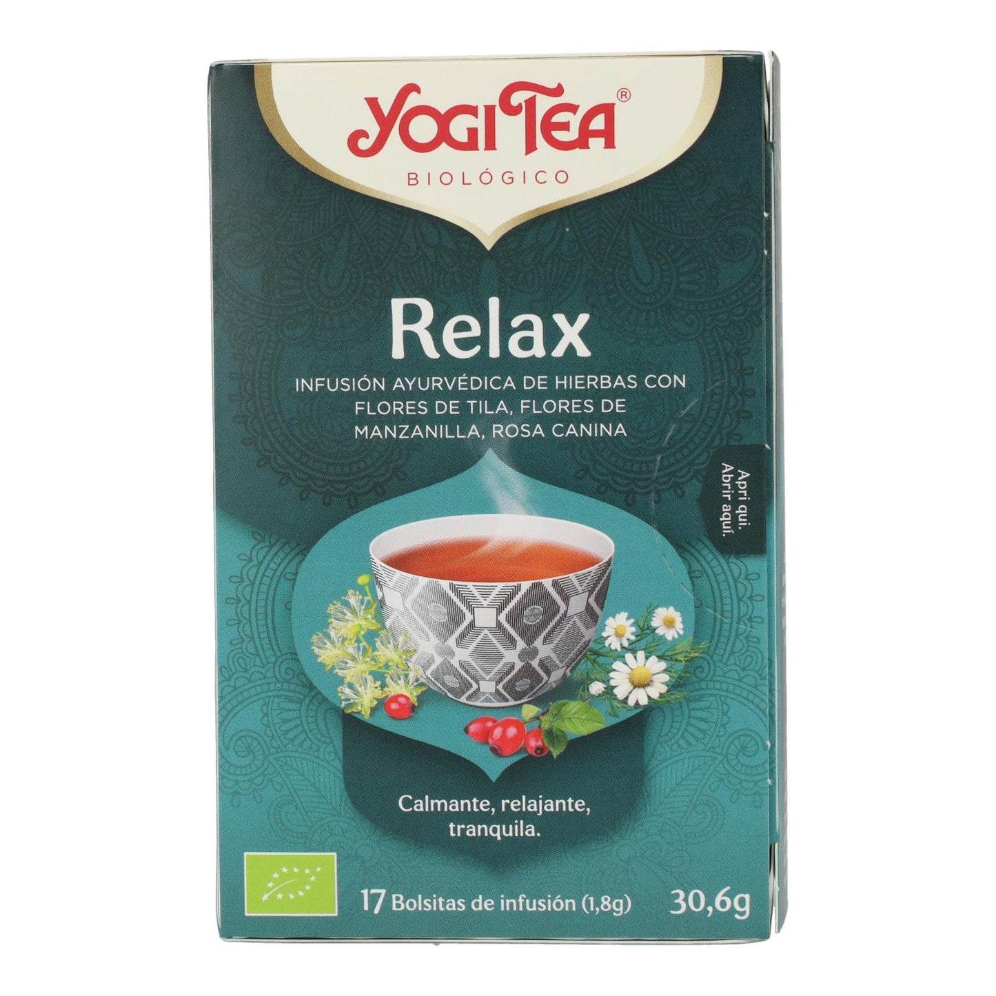 Yogi Tea BIO Relax, 17 bustine