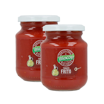 Pack of 2x Organic Fried Tomato Sauce, Biocop, 300 g
