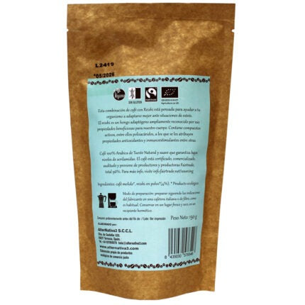 Gemahlener Kaffee mit Reishi BIO Alternativa 3 150 g
