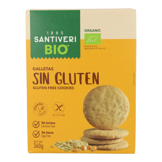 Glutenvrije koekjes Bio 2P Santiveri 360 g
