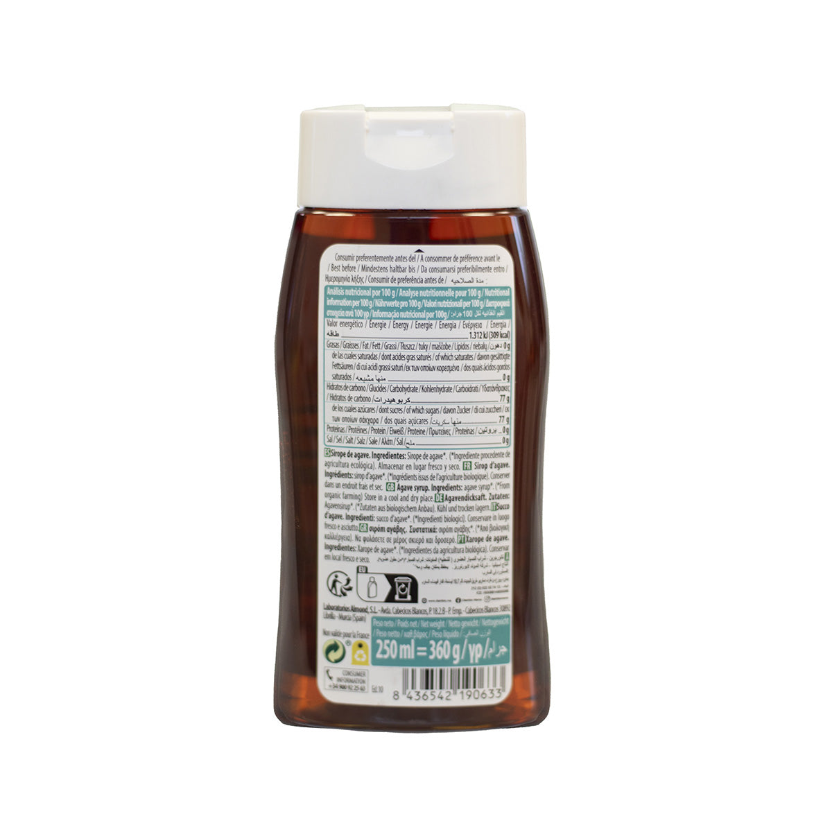 Sciroppo d'agave Premium Naturgreen 236 ml