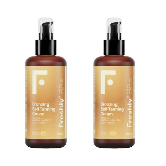 Zestaw 2x Krem samoopalający Bronzing Radiance Freshly 200 ml