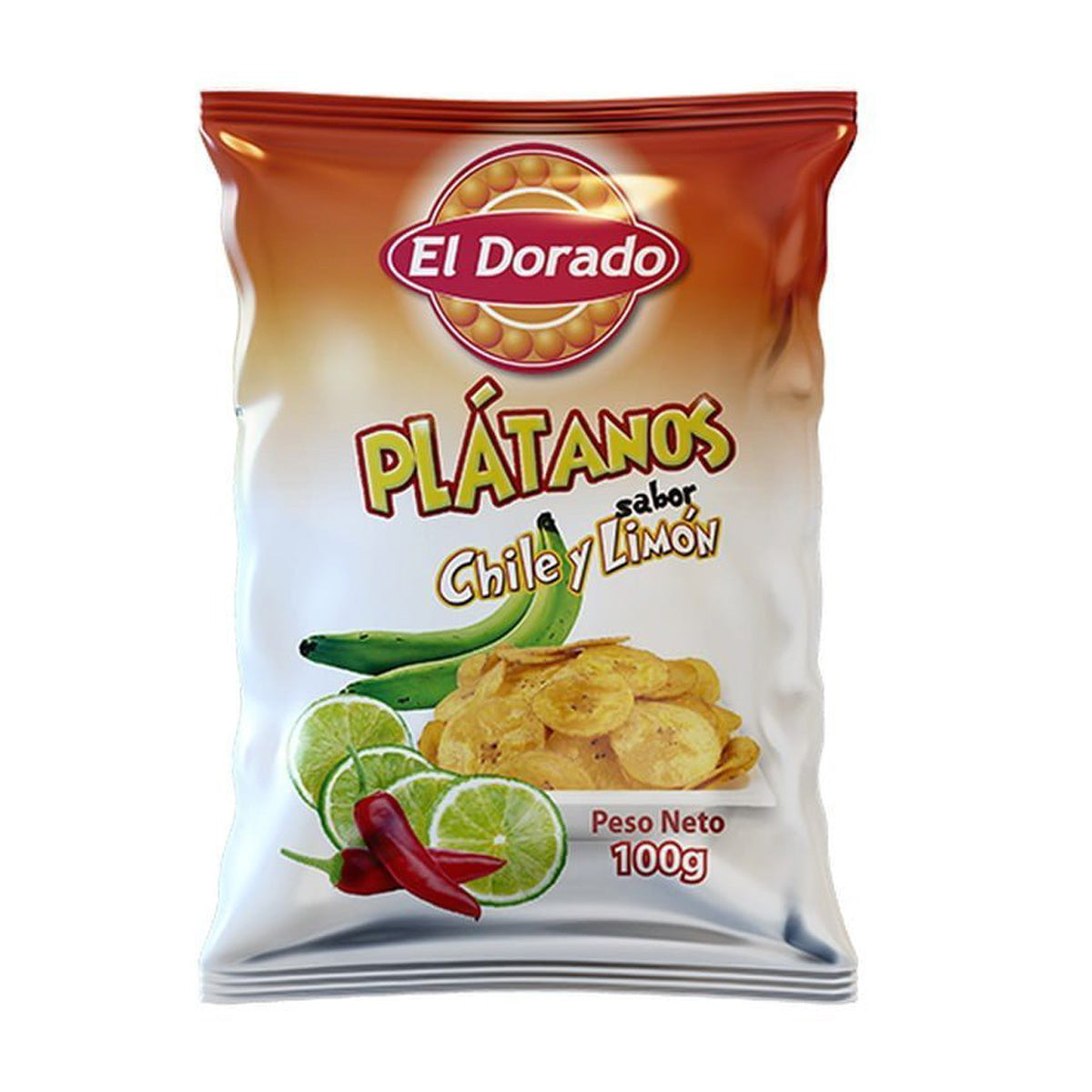 Bananenchips Chili Limon El Dorado 100 g