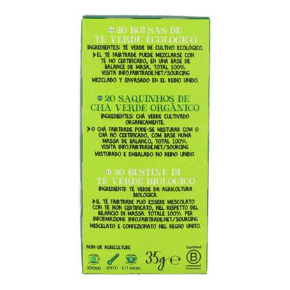 Classic Organic Green Tea Cupper 20 tea bags