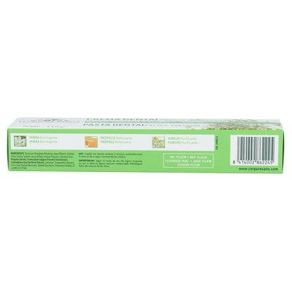 2er-Pack Zahnpasta Myrrhe, Propolis und Fenchel Corpore Sano 75 ml