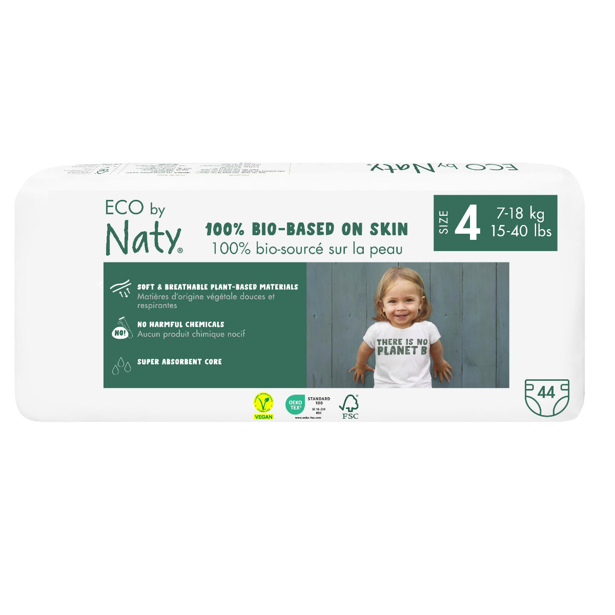 Naty No. 4+ nappies 9-20 kg, 42 units