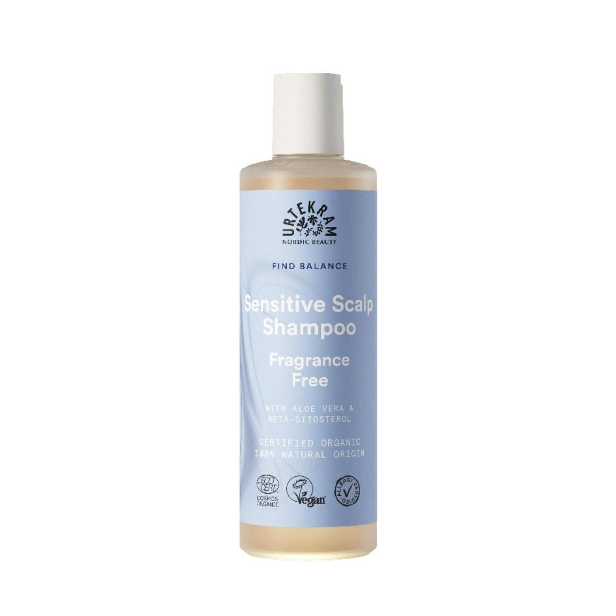 Zestaw 2x bezzapachowy szampon Urtekram 500 ml