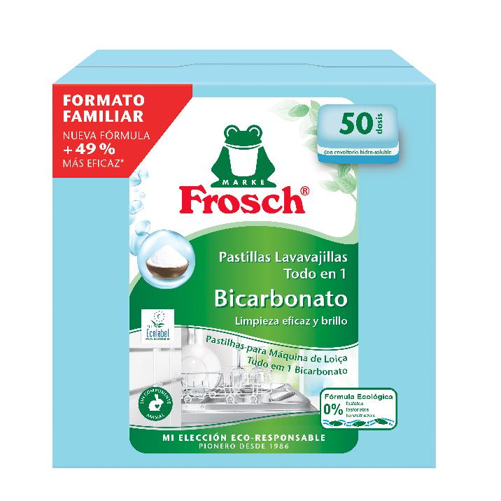 Frosch Bicarbonate Dishwasher Tablets 50 pcs