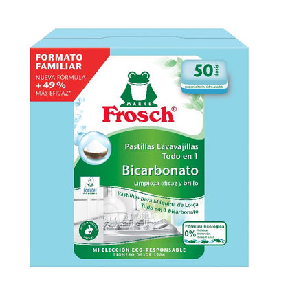 Frosch Bicarbonate Dishwasher Tablets 50 pcs