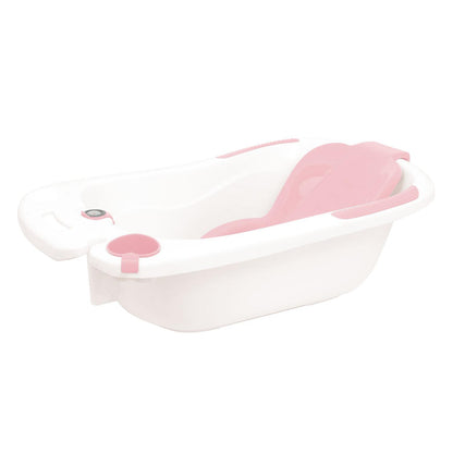 Olmitos pink anatomical bath tub with stand