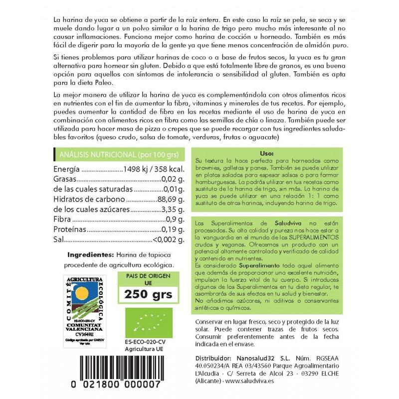 Farina di tapioca Salud Viva 250 g