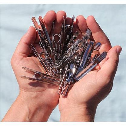 Pinces à linge en acier inoxydable Pincinox 12 unités