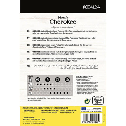 Graines de tomate Collection Cherokee