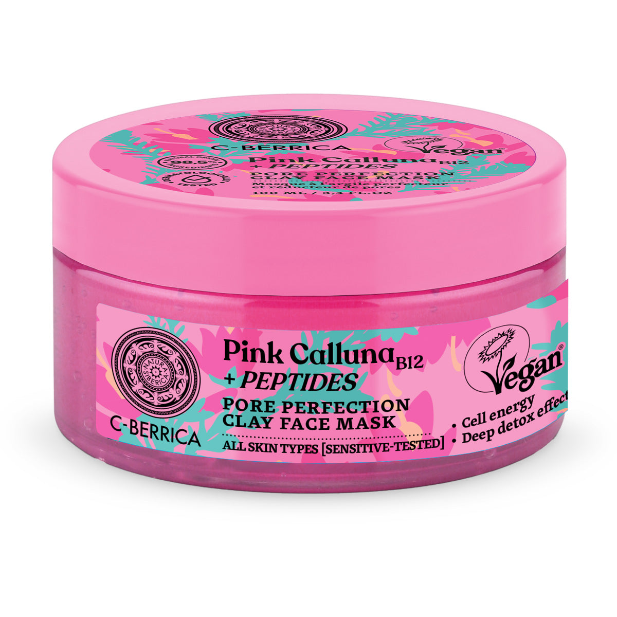 Maseczka do twarzy z glinki „Poros Perfectos” Natura Siberica 100 ml
