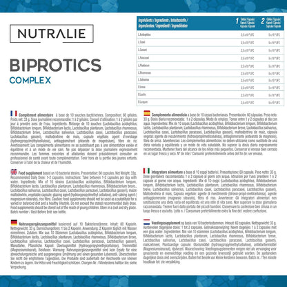 Nutralie Darmprobiotika 10 Stämme 60 Kapseln