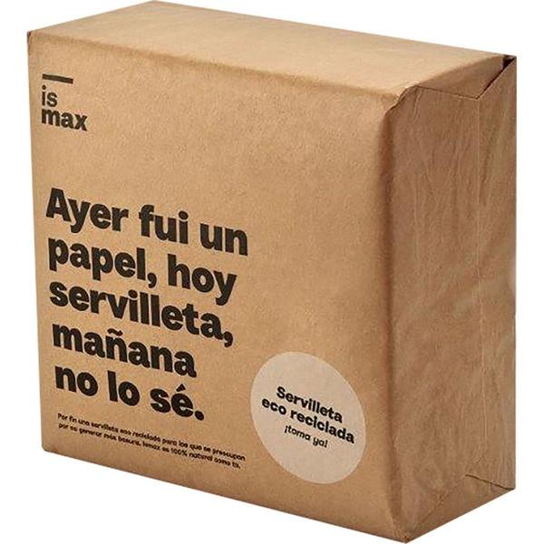 Ismax double-layer eco napkins, 50 units