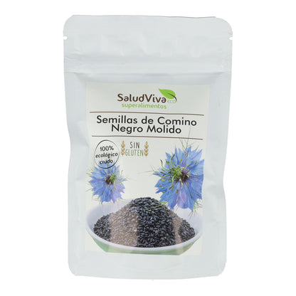 Gemahlene schwarze Kreuzkümmelsamen ECO 100 g, Salud Viva
