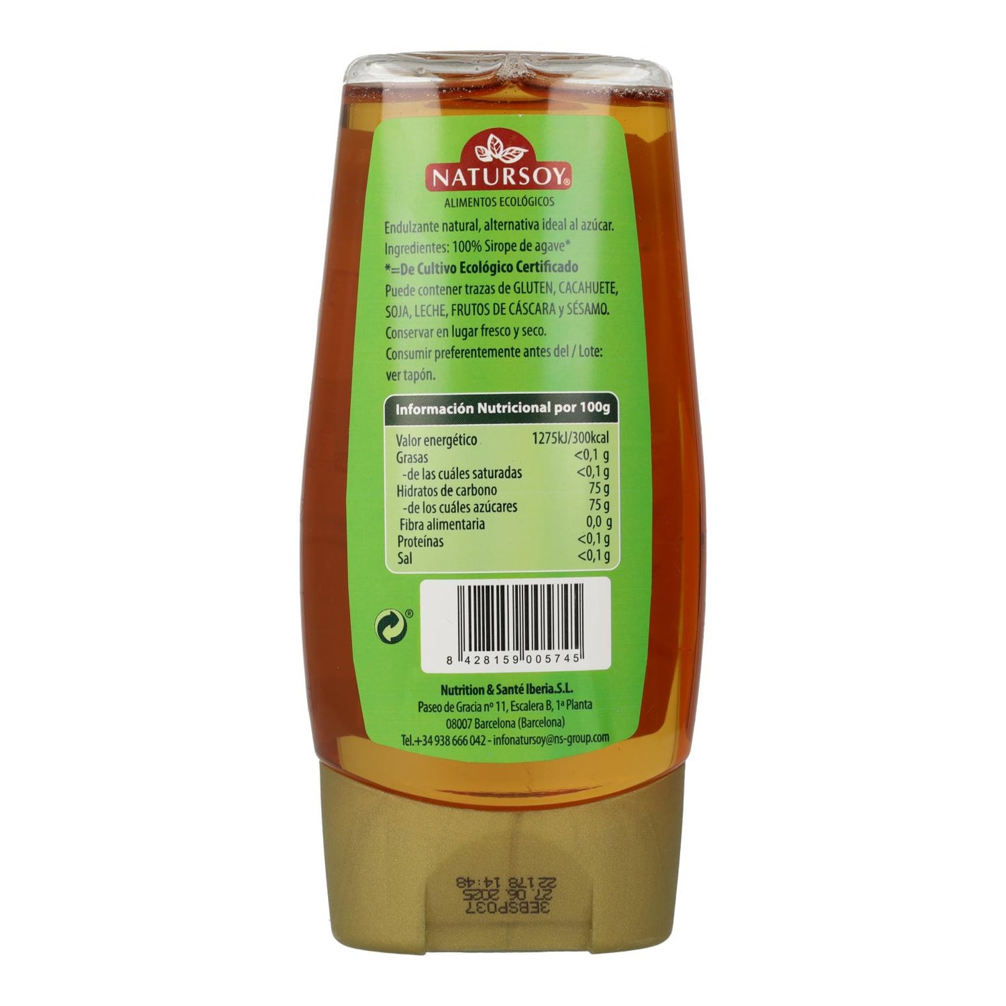 Natursoy Organic Agave Syrup 350 g