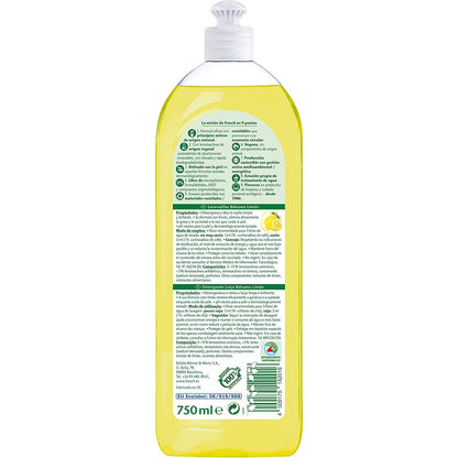 Zestaw 8 sztuk płynu do mycia naczyń Eco Frosch o zapachu cytrynowym 750 ml