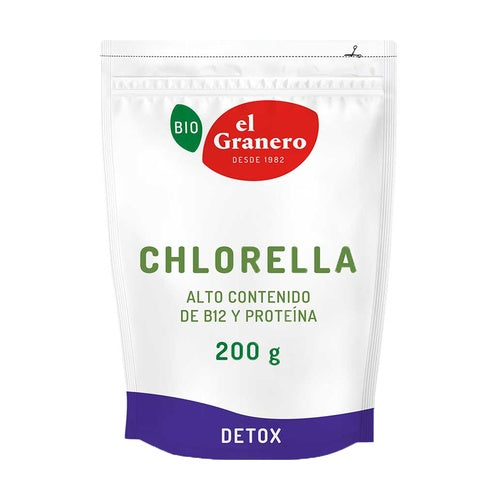 Chlorella Organic Superfood 200 g El Granero