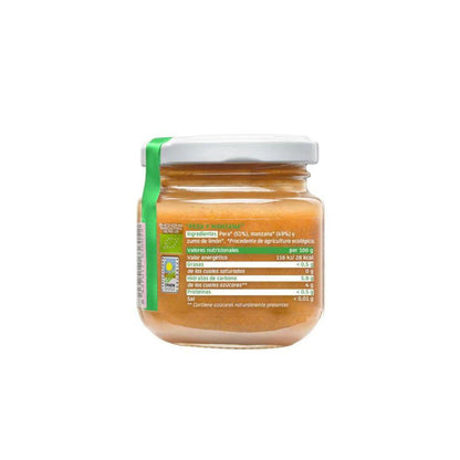 PROMO 3x Vasetto BIO pera e mela +6 mesi Smileat, 130 g