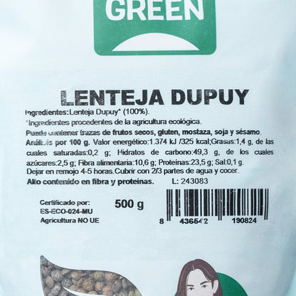 Dupuy Naturgreen Lentils, 500 g