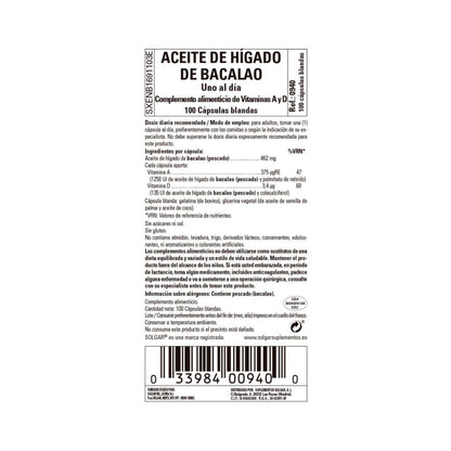 Olio di fegato di merluzzo 250 capsule