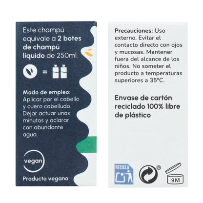 Curly Method Vaste Shampoo met Gehydrolyseerd Eiwit Planeta Huerto 85 g