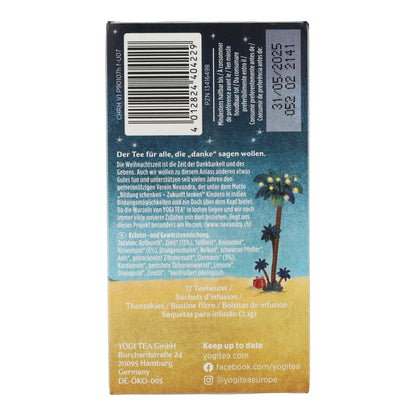 Yogi Tea BIO Kerstthee 17 zakjes