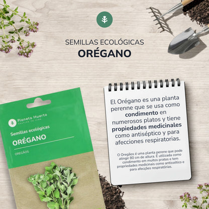 Bio Oregano Samen Planeta Huerto