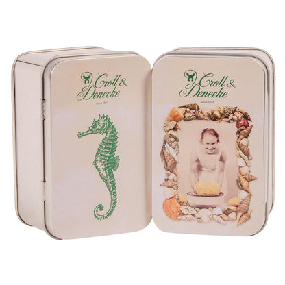 Croll&Denecke zinc soap box 9.5x6x4.5cm