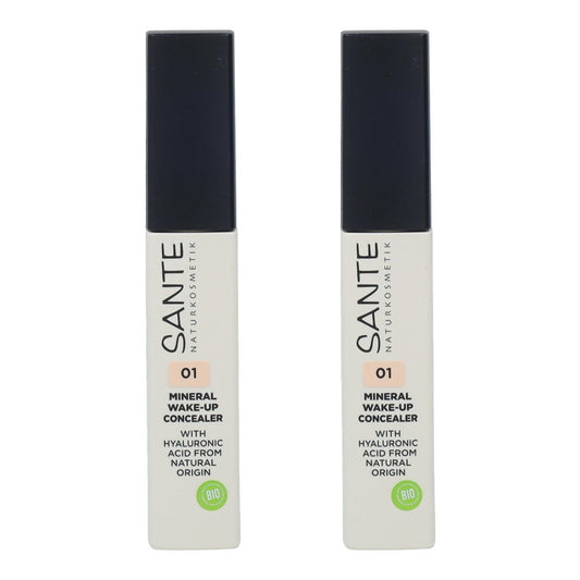 Pack x2 Corrector Mineral Wake-Up 01 Neutral Ivory Sante 8 ml