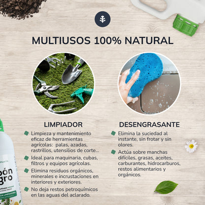 Kaliumseife Negro Planeta Huerto 1 l